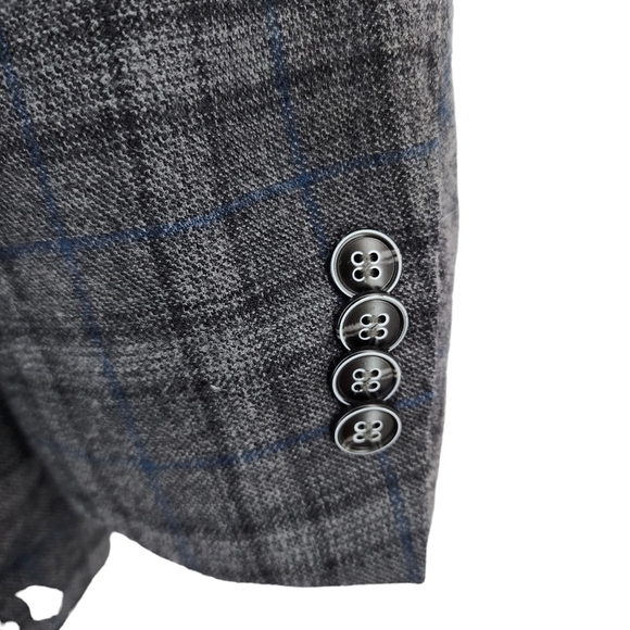 Peter Millar Men's Wool Blend Plaid Blazer - XL - Picture 6 of 8
